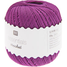 Load image into Gallery viewer, Rico Essentials Crochet Cotton No 10 Purple
