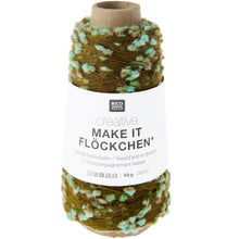 Load image into Gallery viewer, Rico Creative Make It Flockchen Snowflake 003 Aqua
