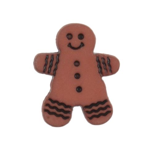 Gingerbread Man button
