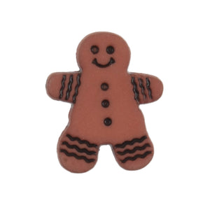 Gingerbread Man button