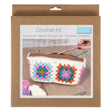 Load image into Gallery viewer, Trimits Granny Square Bag with Zip Crochet Kit
