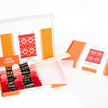 Load image into Gallery viewer, Hearts Bargello Tapestry Wall Hanging Kit by Oh Sew Bootiful
