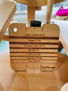 Wraps per Inch (WPI) Gauge