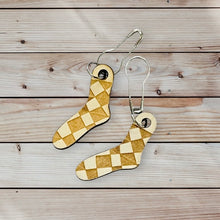Load image into Gallery viewer, Pair of Socks Wooden Stitch Markers
