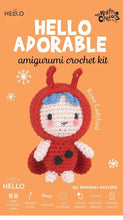 Load image into Gallery viewer, Knitty Critters Hello Adorable Crochet Kit - Rosie Ladybird
