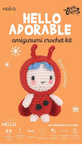 Knitty Critters Hello Adorable Crochet Kit - Rosie Ladybird