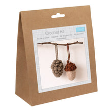 Load image into Gallery viewer, Pinecone and Acorn Amigurumi Crochet Kit Trimits TCRK021
