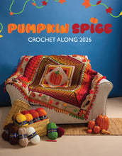 Load image into Gallery viewer, Pumpkin Spice CAL Blanket Crochet Along
