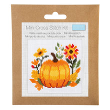 Load image into Gallery viewer, Mini Pumpkin Counted Cross Stitch Kit Trimits GCS201
