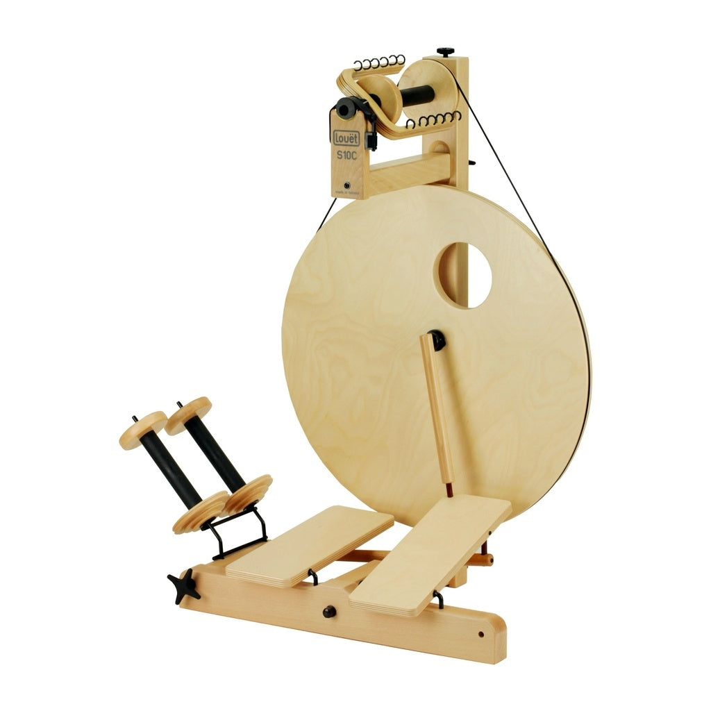 Louet S10C Concept spinning wheel irish tension double treadle DT IrT