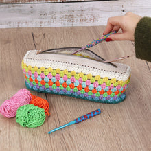 Load image into Gallery viewer, Trimits Stripe Bag with Zip Crochet Kit
