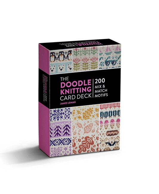 The Doodle Knitting Card Deck by Jamie Lomax