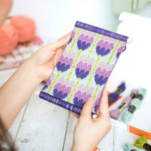 Load image into Gallery viewer, Floral Bargello Tulips Tapestry Wall Hanging Kit by Oh Sew Bootiful
