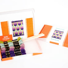 Load image into Gallery viewer, Floral Bargello Tulips Tapestry Wall Hanging Kit by Oh Sew Bootiful
