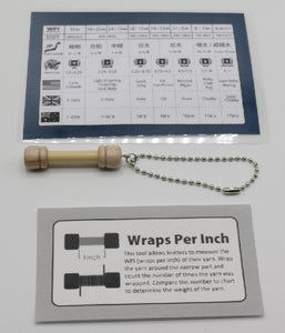 Wraps per inch tool