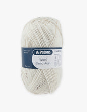 Load image into Gallery viewer, Patons Wool Blend Aran Natural Flame 00080
