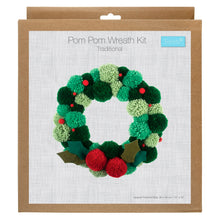 Load image into Gallery viewer, Pom Pom Wreath Kit Trimits GCK207
