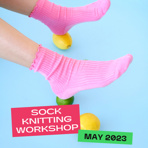 Sock knitting workshop