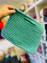 Load image into Gallery viewer, Handmade Crochet Bag - Light Green
