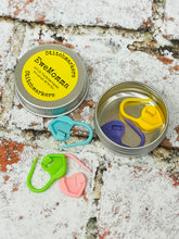 Load image into Gallery viewer, Notions Tin with Locking Stitchmarkers
