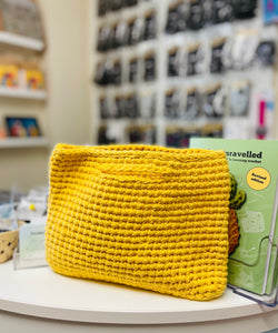 Handmade Crochet Bag - Sunny Yellow