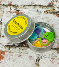 Load image into Gallery viewer, Notions Tin with Locking Stitchmarkers
