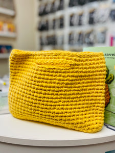 Handmade Crochet Bag - Sunny Yellow