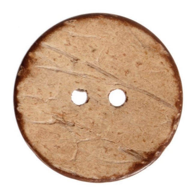 Natural Coconut Buttons, 25mm