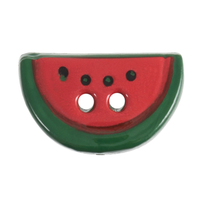 Watermelon Buttons, 19mm