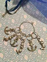 Load image into Gallery viewer, Set of Mermaid Anchors Stitch Markers
