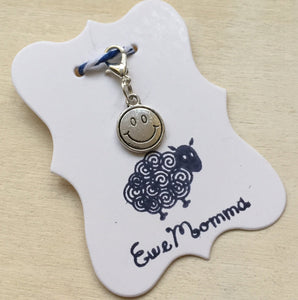 Smiley Face Stitch Marker