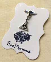Load image into Gallery viewer, Deathly Hallows Stitch Marker
