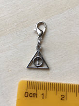 Load image into Gallery viewer, Deathly Hallows Stitch Marker
