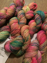 Load image into Gallery viewer, Superwash Merino Single Ply Fingering Yarn, 100g/3.5oz, Freakin Mermaid
