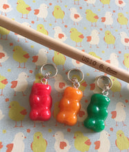 Load image into Gallery viewer, Gummy Bear Stitch Marker
