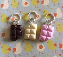 Load image into Gallery viewer, Mini Chocolate Bar Stitch Marker
