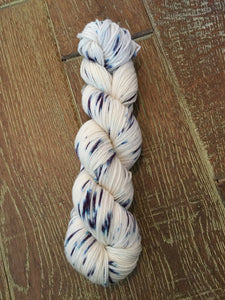 Superwash Sport/5 Ply Yarn Wool, 100g/3.5oz, Blueberry Burst