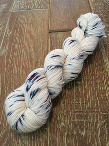 Superwash Sport/5 Ply Yarn Wool, 100g/3.5oz, Blueberry Burst