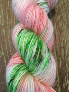 SEXY SINGLES - Superwash Single Ply Merino DK/Light Worsted Yarn Wool, 100g, Frog Prince