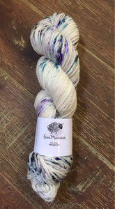 Superwash Merino Aran/Worsted Yarn Wool, 100g/3.5oz, Aura
