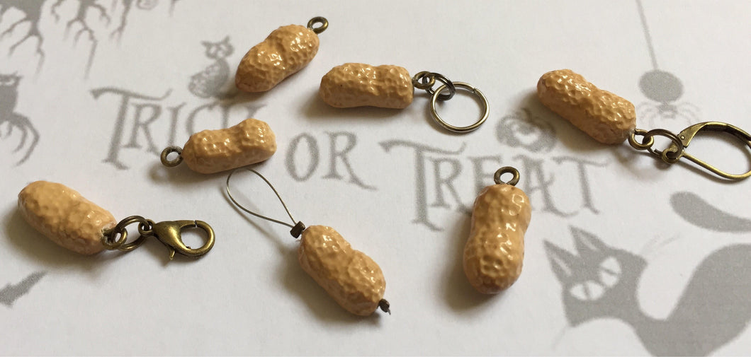 Monkey Nut Peanut Stitch Marker