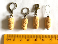 Load image into Gallery viewer, Monkey Nut Peanut Stitch Marker
