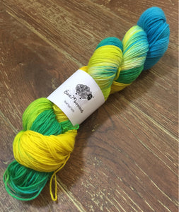 SEXY SINGLES - Superwash Merino Nylon Sock Yarn, 100g/3.5oz, Jazz