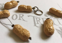 Load image into Gallery viewer, Monkey Nut Peanut Stitch Marker
