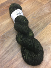 Load image into Gallery viewer, SEXY SINGLES - Superwash Merino Sparkle Single Ply Fingering Yarn, 100g/3.5oz, Ding Dong! The Witch Is Dead
