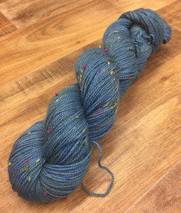 Superwash Merino Coloured Donegal Nep Sock Yarn, 100g/3.5oz, Wild Atlantic Way