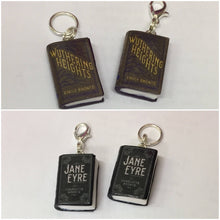 Load image into Gallery viewer, Miniature Book Charm Stitch Marker, Emily Bronte Inspired
