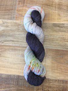 Superwash Merino Nylon Sock Yarn, 100g/3.5oz, Death by Matrimony