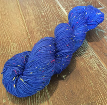 Load image into Gallery viewer, Superwash Merino Coloured Donegal Nep Sock Yarn, 100g/3.5oz, Electric Chapel
