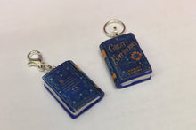Load image into Gallery viewer, Miniature Book Charm Stitch Marker, Great Expectations, Charles Dickens inspired
